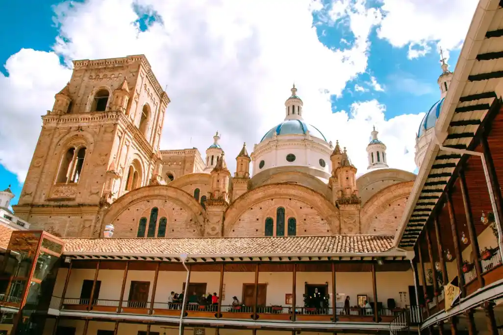 Historisches Denkmal aus Cuenca, Ecuador